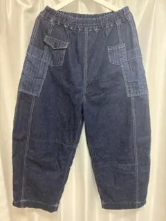 ESTROISLOSE ダークブルー デニムパンツ