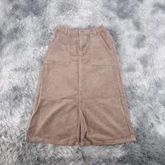 『GRL』グレイル (M) スカート　コーデュロイ　スリット　ゴムウエスト