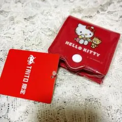 サンリオキャラクターズ　ビニールウォレット風コインポーチ2 キティ