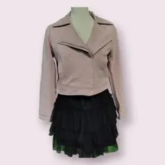 y2k ライダースジャケット ピンク 姫系 平成ギャル セシルマクビー