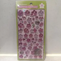 桜・和柄・ボンボンドロップシール