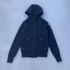 NIKE スウェット　パーカー　 フルジップ　ブラック　ラグラン　古着