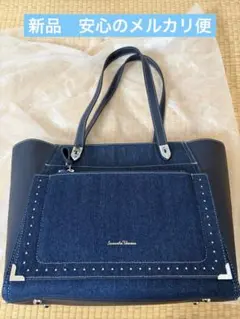 未使用Samantha Thavasa ネイビー　ショルダーバッグのサムネイル
