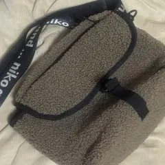 ニコアンド Niko and… ボアショルダーバッグ