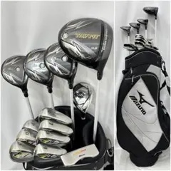 メンズ右利き初心者用　トライフィット　ミズノ　ゴルフクラブセット　W-3001のサムネイル