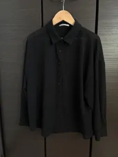 キッズ　長袖　シースルー　シャツ　150cm