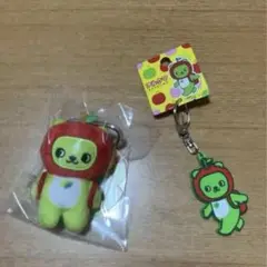長野県 アルクマ　2個　カラビナぬいぐるみキーホルダー　ご当地　ミセス