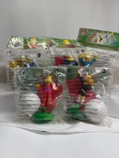 【未開封】90s バーガーキング限定 シンプソンズ 5体セット コンプ 非売品 未開封】90s バーガーキング限定 シンプソンズ 5体セット コンプ
