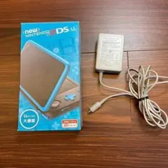 Newニンテンドー2DS LL 本体 ブラック×ターコイズ 2822