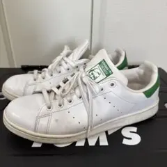 adidas Stan Smith ホワイト/グリーン ペイズリー28.5cm