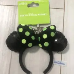 新品　タグ付き　ミニー　カチューシャキーチェーン　ディズニーハロウィン　2025