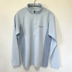 mont-bell モンベルWIC.クールロングスリーブジップ シャツ