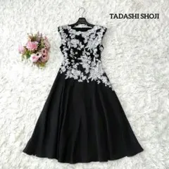 2026年最新】Tadashi Shoji 柄：花柄 レディース ノースリーブひざ丈