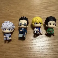 HUNTER×HUNTER フィギュア すわらせ隊　4体セット