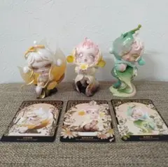 ポップマート スカルパンダ Petals in Four Acts 3点セット