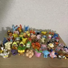 ポケモン フィギュア 指人形 クリア レトロ 52体 まとめ売り