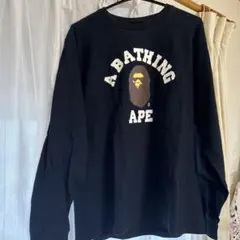 A BATHING APE ロングスリーブTシャツ ブラックのサムネイル