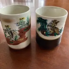 九谷焼 美山陶窯 美山富 造 香炉 青絵 獅子 M10947913 - 工芸品