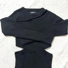 【極美品】ENVYM ワンピース ニット 長袖 ニットワンピース レディース