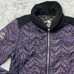 ノースフェイスキルティングジャケット　レディースM パープル