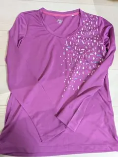 asics レディースロングスリーブTシャツ　Sサイズ