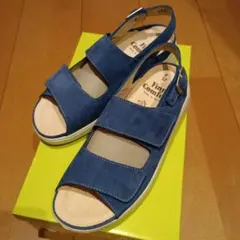 Finn Comfort コンフォートサンダル ネイビー サイズ37 - メルカリ