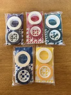 嵐Japonism マスキングテープ 5色セット