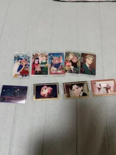 値下げ　SPY×FAMILY スパイファミリー ウエハースカード 9枚セット