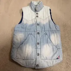 FULL GLOW グラデーションダウンベスト Mサイズ