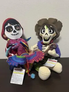 リメンバー・ミー（ミゲル・ヘクター）ぬいぐるみセット