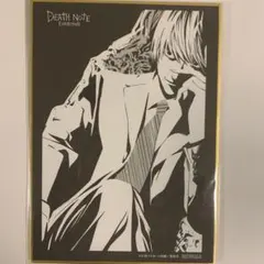 デスノート展 DEATHNOTE 入場特典 色紙 夜神月