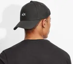 ARMANI EXCHANGE A|X キャップ ブラック　 ロゴ　ユニセックスのサムネイル
