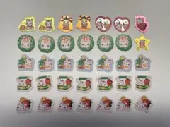 レア★ 平成レトロ　フレークシール35枚　平成女児