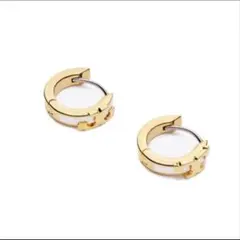 トリーバーチ　フープピアス　ホワイトのサムネイル