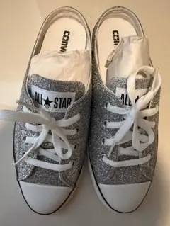 新品✨CONVERSE ALL STAR シルバー スニーカー