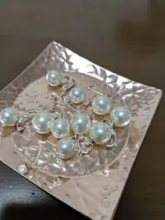 パール　ヘアアクセサリー 10個セット