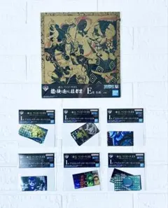 一番くじ ワンピースEX 龍と袂を連ねし猛者達 E賞 色紙 悪魔を宿す物達 I賞