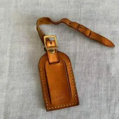 Louis Vuitton ルイヴィトン ネームタグ ヌメ革ラゲージタグ 正規品