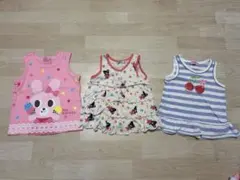 ホットビスケッツ・ダブルビー　タンクトップ　3点セット　80サイズ