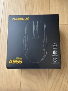 DAREU A955 ワイヤレスマウス ブラック