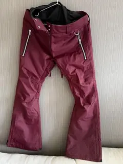 AA HARDWEAR LOCALS スノーボードパンツ バーガンディ