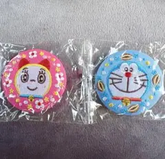 ドラえもん　刺繍チャーム　ドラミちゃん　ガチャガチャ