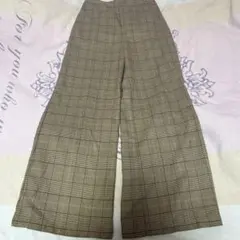 GYDA♡ワイドチェックパンツのサムネイル