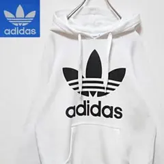 adidas アディダス ビック トレフォイル ロゴ プルオーバー パーカー