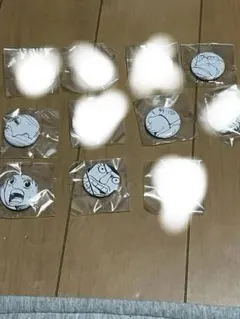 ワンピース　オールフェイス缶バッジセット