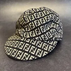 【新品未使用】FENDI zucca cap ズッカ Fendi Zucca FF Newsboy Cap - Brown Hats, Accessories