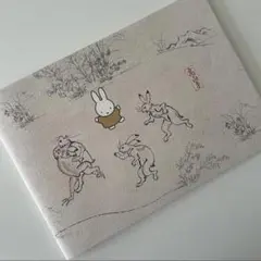 鳥獣戯画とミッフィー（miffy）のノート（A5サイズ）