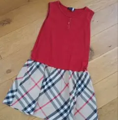 【SALE】バーバリー ワンピース ノバチェック 140のサムネイル