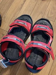 bio fitter キッズ サンダル 20.0cm レッドのサムネイル