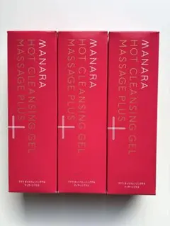 マナラホットクレンジングゲルマッサージプラス 200g3個セット